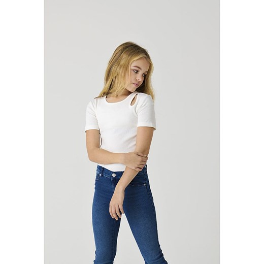 KIDS ONLY Koszulka &quot;Nessa&quot; w kolorze białym ze sklepu Limango Polska w kategorii Bluzki dziewczęce - zdjęcie 184000995