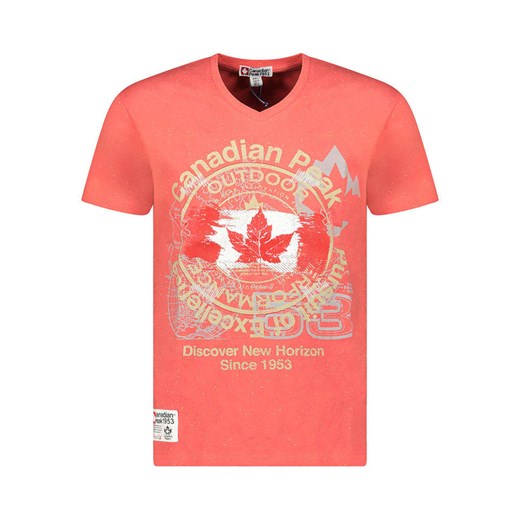 Canadian Peak Koszulka &quot;Japple&quot; w kolorze czerwonym ze sklepu Limango Polska w kategorii T-shirty męskie - zdjęcie 184001568