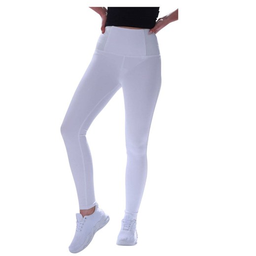 Białe legginsy damskie /H2 K46 UB930 G8-6/ ze sklepu Pantofelek24.pl w kategorii Spodnie damskie - zdjęcie 184001899