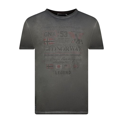 Canadian Peak Koszulka &quot;Jorickeak&quot; w kolorze antracytowym ze sklepu Limango Polska w kategorii T-shirty męskie - zdjęcie 184002379