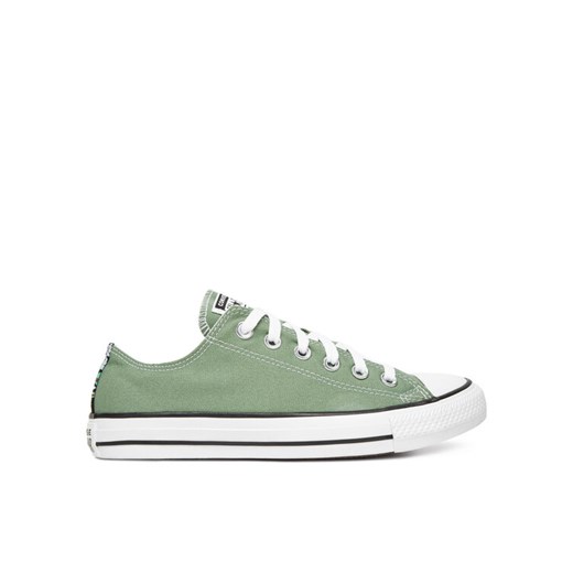Trampki Converse Chuck Taylor All Star Mini Flowers A14982C Zielony ze sklepu eobuwie.pl w kategorii Trampki damskie - zdjęcie 184002399
