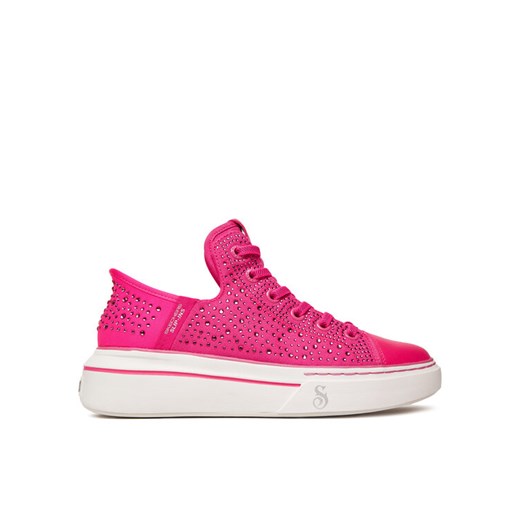 Sneakersy Skechers Snoop One-Rhine-Stoned 186005/PNK Różowy ze sklepu eobuwie.pl w kategorii Buty sportowe damskie - zdjęcie 184002405