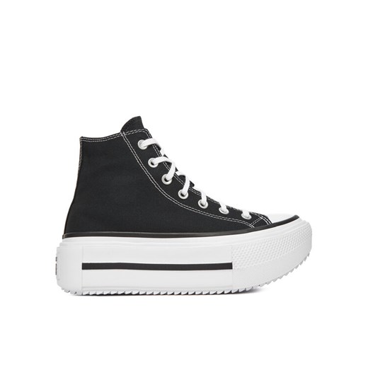 Trampki Converse Chuck Taylor All Star Lift Double Stack A12975C Czarny ze sklepu eobuwie.pl w kategorii Trampki damskie - zdjęcie 184002416