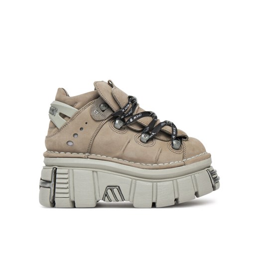 Sneakersy NEW ROCK M-106-C185 Beżowy ze sklepu eobuwie.pl w kategorii Buty sportowe damskie - zdjęcie 184002479