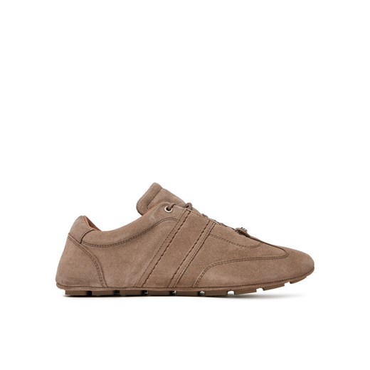 Sneakersy BOSS Roxanne 50547962 Brązowy ze sklepu eobuwie.pl w kategorii Buty sportowe damskie - zdjęcie 184002485