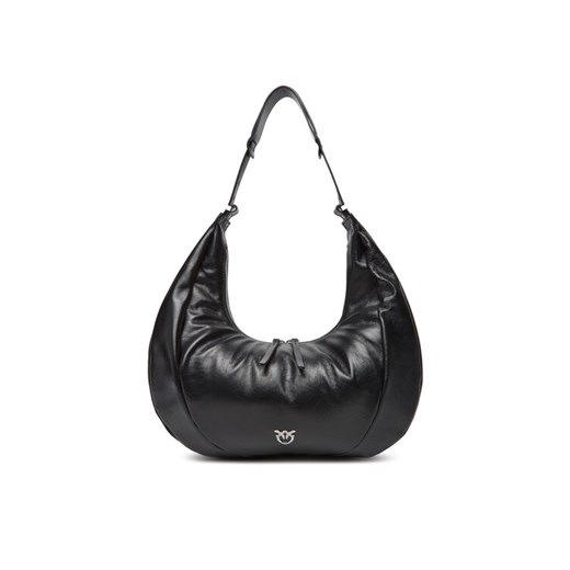 Torebka PINKO Slouchy Hobo Big PE 25 PLTT 104295 A29J Czarny ze sklepu eobuwie.pl w kategorii Torebki damskie - zdjęcie 184002507