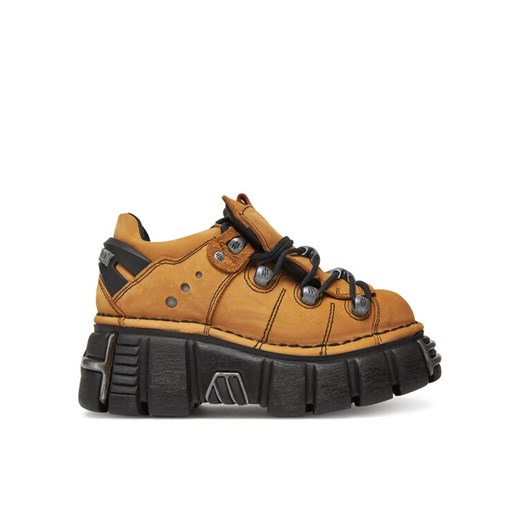 Sneakersy NEW ROCK M-120N-C60 Żółty ze sklepu eobuwie.pl w kategorii Buty sportowe damskie - zdjęcie 184002508