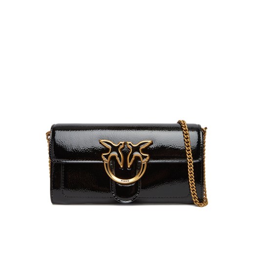 Torba PINKO Love One Wallet C AI 23-24 PCPL 100062 A10I Czarny ze sklepu eobuwie.pl w kategorii Kopertówki - zdjęcie 184002515