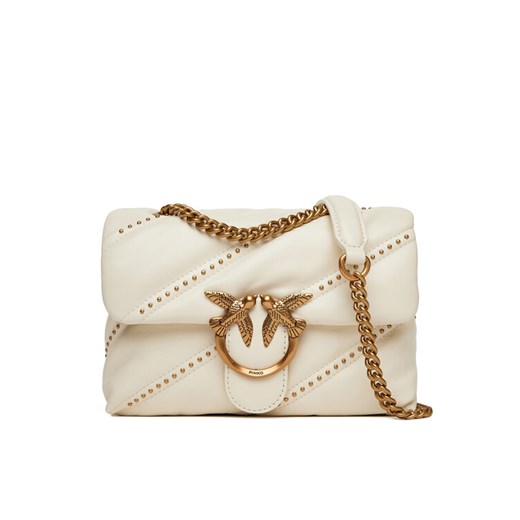 PINKO Torebka Love Puff Mini Cl PE 25 PLTT 100039 A26T Écru ze sklepu MODIVO w kategorii Kopertówki - zdjęcie 184003145