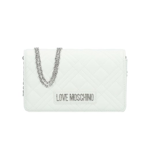 LOVE MOSCHINO Torebka JC4248PP0MLA0100 Biały ze sklepu MODIVO w kategorii Kopertówki - zdjęcie 184003149