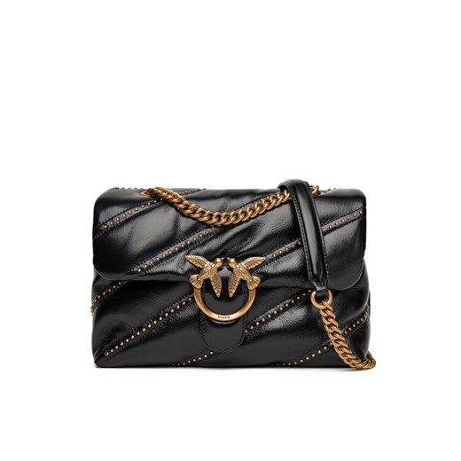 PINKO Torebka Love Puff Classic Cl PE 25 PLTT 100038 A26T Czarny ze sklepu MODIVO w kategorii Kopertówki - zdjęcie 184003195
