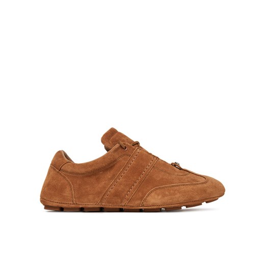 BOSS Sneakersy Roxanne 50547962 Brązowy ze sklepu MODIVO w kategorii Buty sportowe damskie - zdjęcie 184003245