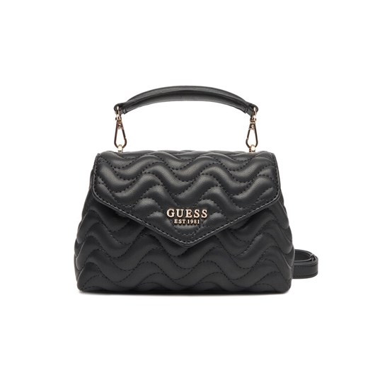 Guess Torebka Melisandra Mini HWQG96 53780 Czarny ze sklepu MODIVO w kategorii Torebki damskie - zdjęcie 184003256