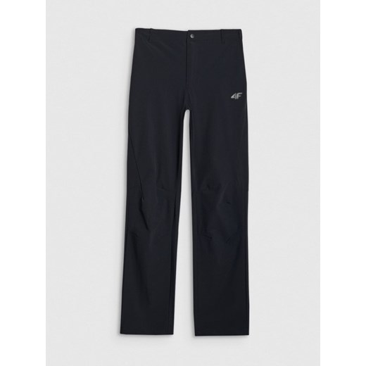 Damskie spodnie trekkingowe 4F 4FWSS25TFTRF0796 - czarne ze sklepu Sportstylestory.com w kategorii Spodnie damskie - zdjęcie 184005157