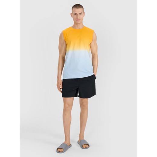 Męskie spodenki tkaninowe casual 4F 4FRSS25TSHOM697 - czarne ze sklepu Sportstylestory.com w kategorii Spodenki męskie - zdjęcie 184005208