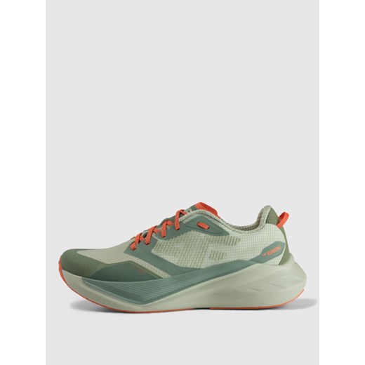 Męskie buty do biegania 4F FASTRUN 1.0  4FRSS25FSPOM160 - zielone ze sklepu Sportstylestory.com w kategorii Buty sportowe męskie - zdjęcie 184006715