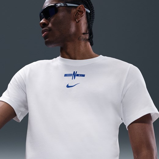 T-shirt męski biały Nike z krótkim rękawem