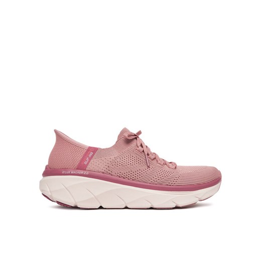 Sneakersy Skechers D'Lux Walker 2.0-Thrill Movement 150105/DKMV Szary ze sklepu eobuwie.pl w kategorii Buty sportowe damskie - zdjęcie 184007508