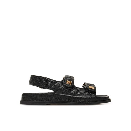 Nine West Klapki V1557-703-1 Czarny ze sklepu MODIVO w kategorii Klapki damskie - zdjęcie 184007908
