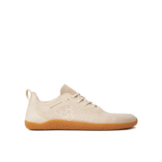 Vivo Barefoot Sneakersy Primus Lite Knit Natural M 309576 Beżowy ze sklepu MODIVO w kategorii Buty sportowe męskie - zdjęcie 184007945