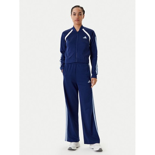 adidas Dres Teamsport JD2673 Granatowy Regular Fit ze sklepu MODIVO w kategorii Dresy damskie - zdjęcie 184007986