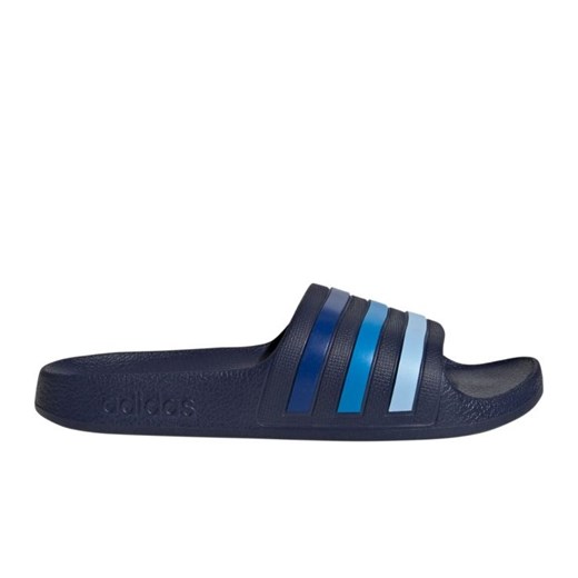 Klapki adidas Adilette Aqua JP5772 niebieskie ze sklepu ButyModne.pl w kategorii Klapki dziecięce - zdjęcie 184008509