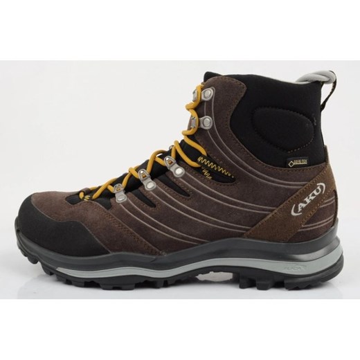 Buty Aku Alterra Gore-tex 402010 brązowe ze sklepu ButyModne.pl w kategorii Buty trekkingowe dziecięce - zdjęcie 184008625
