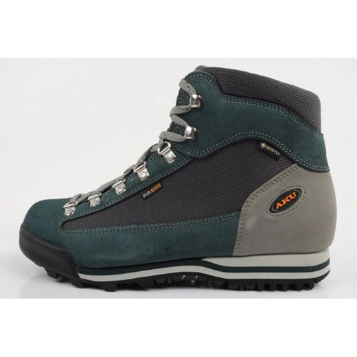 Buty Aku Ultralight Gore-tex 36510662 zielone ze sklepu ButyModne.pl w kategorii Buty trekkingowe dziecięce - zdjęcie 184008626