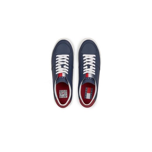 Sneakersy Tommy Jeans Tjm Vulcanized Leather EM0EM01341 Niebieski Tommy Jeans 44 eobuwie.pl