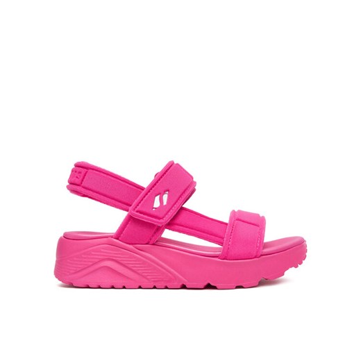 Skechers Sandały Uno Lite Sandal-Sunny Stand 310372L/HTPK Różowy ze sklepu MODIVO w kategorii Sandały dziecięce - zdjęcie 184009925