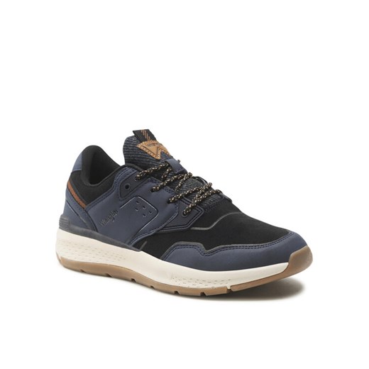 Sneakersy Wrangler Pioneer Derby WM22212A Granatowy ze sklepu eobuwie.pl w kategorii Buty sportowe męskie - zdjęcie 184011528