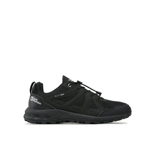 Trekkingi Jack Wolfskin Woodland 2 Vent Low M 4051281 Czarny ze sklepu eobuwie.pl w kategorii Buty trekkingowe męskie - zdjęcie 184011538