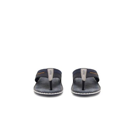 Japonki Rieker 21097-14 Granatowy Rieker 44 eobuwie.pl