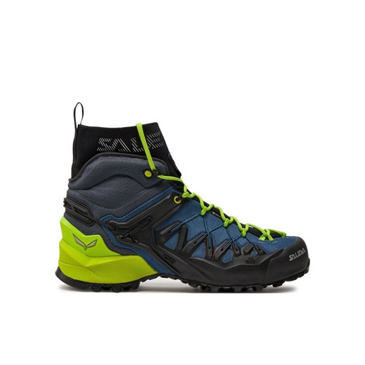 Salewa Trekkingi Ms Wildfire Edge Mid Gtx GORE-TEX 61350-8971 Granatowy ze sklepu MODIVO w kategorii Buty trekkingowe męskie - zdjęcie 184012065
