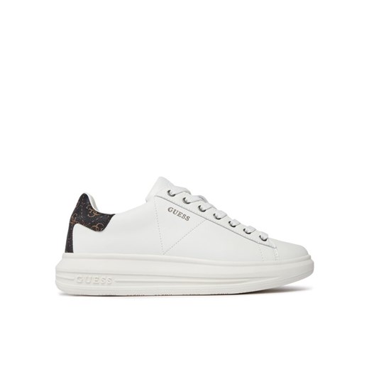 Guess Sneakersy Vibo FM8VIB FAP12 Biały ze sklepu MODIVO w kategorii Buty sportowe męskie - zdjęcie 184012067