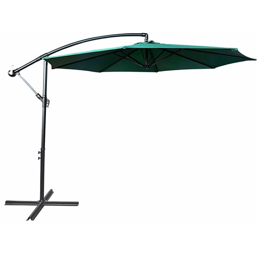 Ciemnozielony parasol na taras H9-G81 ze sklepu Edinos.pl w kategorii Parasole ogrodowe - zdjęcie 184014896