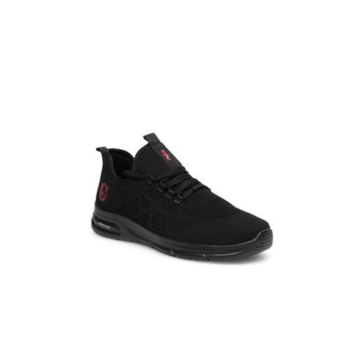 Sneakersy Rieker B7376-00 Czarny Rieker 44 eobuwie.pl