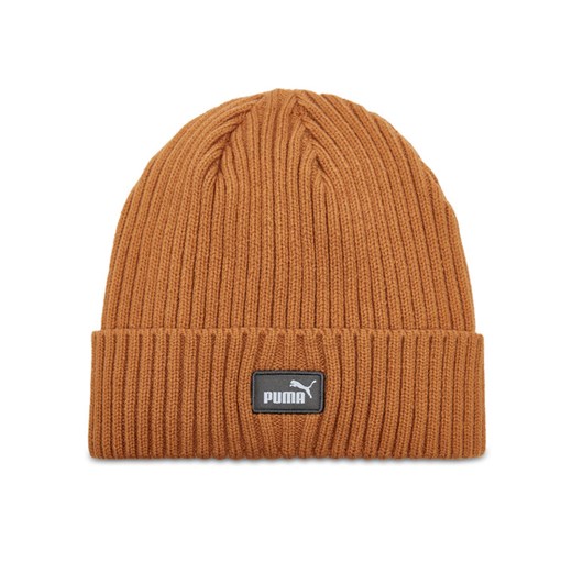 Puma Czapka Classic Cuff Beanie 024826 05 Brązowy ze sklepu MODIVO w kategorii Czapki zimowe damskie - zdjęcie 184016058