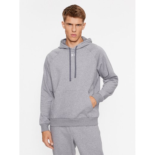 Under Armour Bluza Ua Rival Fleece Hoodie 1379757 Szary Loose Fit Under Armour L MODIVO