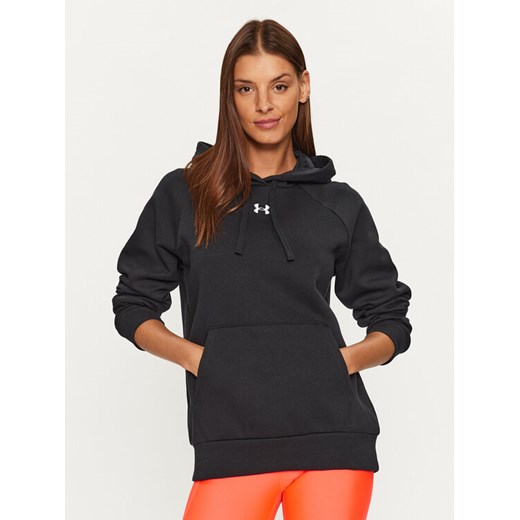 Under Armour Bluza Ua Rival Fleece Hoodie 1379500 Czarny Loose Fit Under Armour L MODIVO