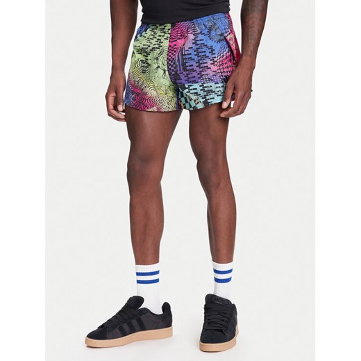 adidas Szorty sportowe Jeremy Scott JL7621 Kolorowy Slim Fit ze sklepu MODIVO w kategorii Spodenki męskie - zdjęcie 184019205