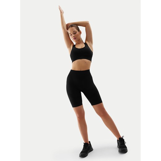 4F Biustonosz sportowy 4FWSS24USBAF116 Czarny M_L MODIVO