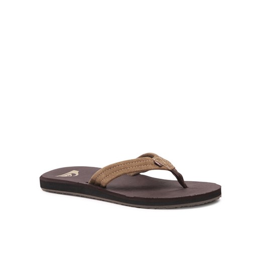 Quiksilver Japonki AQYL101323 Khaki ze sklepu MODIVO w kategorii Klapki męskie - zdjęcie 184019257