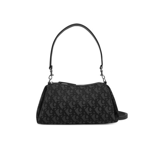Calvin Klein Jeans Torebka Lyl Lg Jqd Smll Shld LV04K3142G Czarny 00 MODIVO