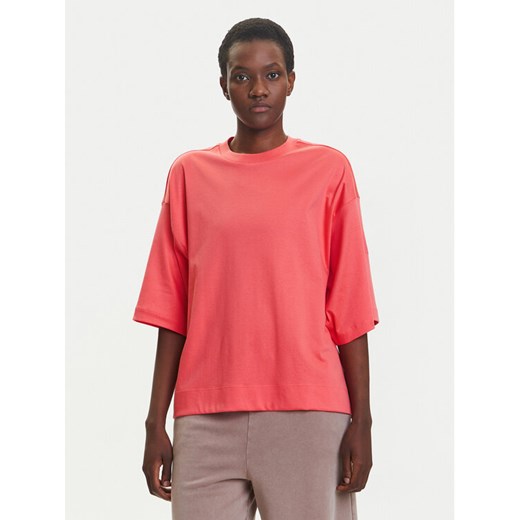adidas T-Shirt ALL SZN Soft Lux KD9769 Koralowy Loose Fit ze sklepu MODIVO w kategorii Bluzki damskie - zdjęcie 184019319