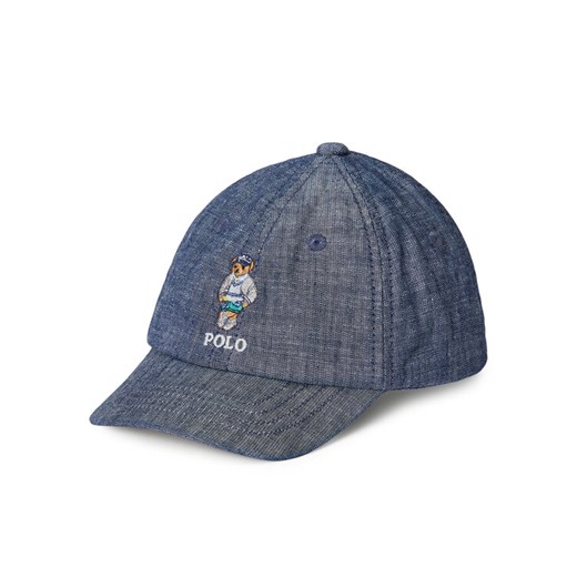 Polo Ralph Lauren Czapka z daszkiem 320971817001 Granatowy ze sklepu MODIVO w kategorii Czapki dziecięce - zdjęcie 184019347