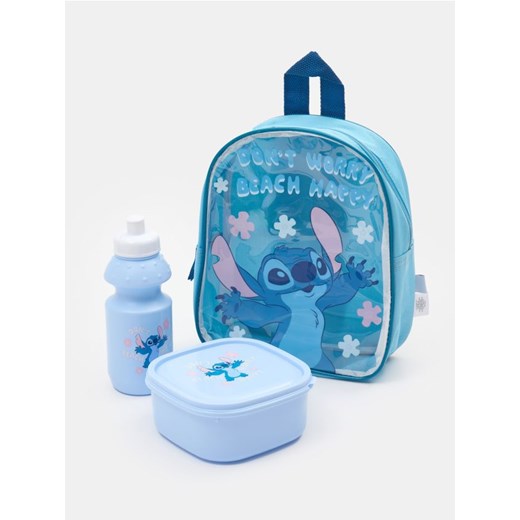 Sinsay - Zestaw: plecak, lunchbox oraz butelka Stitch - wielobarwny ze sklepu Sinsay w kategorii Plecaki dla dzieci - zdjęcie 184021936