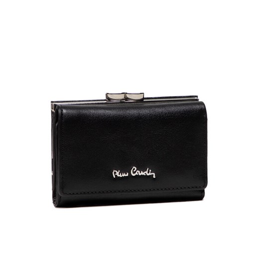 Mały Portfel Damski Pierre Cardin 06 ITALY 117 Czarny ze sklepu eobuwie.pl w kategorii Portfele męskie - zdjęcie 184021956