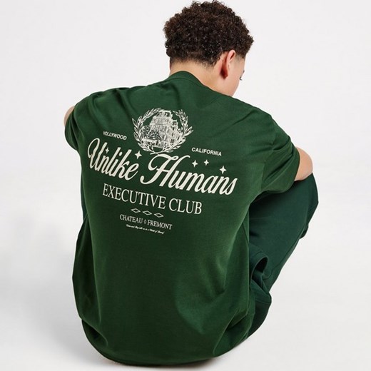 UNLIKE HUMANS T-SHIRT FREMONT TEE GRN-MVW ze sklepu JD Sports  w kategorii T-shirty męskie - zdjęcie 184024068