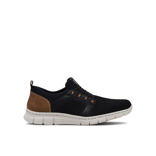 Sneakersy Rieker B7796-00 Czarny ze sklepu eobuwie.pl w kategorii Buty sportowe męskie - zdjęcie 184024738